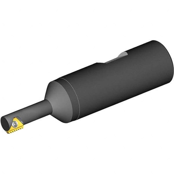 Vargus - 0.354" Cut Diam, 0.47" Max Depth of Cut, 1/2" Shank Diam, Internal/External Indexable Thread Mill - Insert Style 6, 6mm Insert Size, 1 Insert, Toolholder Style TMMC, 2.717" OAL - Exact Industrial Supply