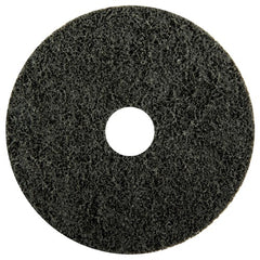 ‎4-1/2″ × 7/8″ Non Woven Hook and Loop Disc Vortex Rapid Prep Fine Grit - Exact Industrial Supply