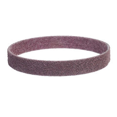 1″ × 21″ Non-Woven File Belt Aluminum Oxide RapidPrep Medium Grit - Exact Industrial Supply