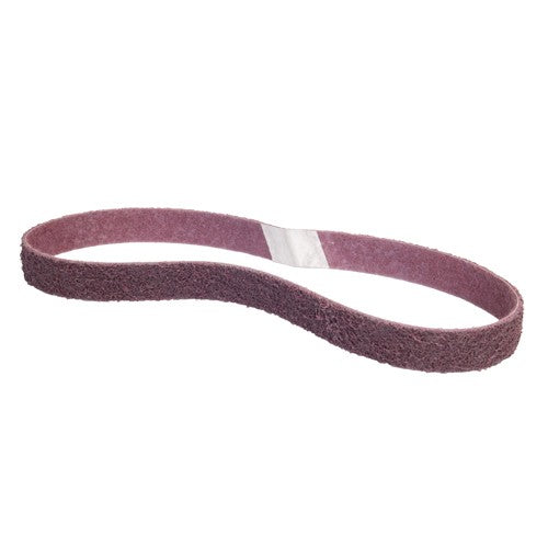 1″ × 30″ Non-Woven File Belt Aluminum Oxide RapidPrep Medium Grit - Exact Industrial Supply