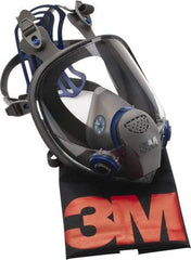 3M - Series FF-400, Size S Full Face Respirator - 6-Point Suspension, Bayonet Connection - Exact Industrial Supply