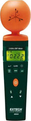 Extech - 3-1/2 Ghz Max, LCD Display, RF and EMF Meter - 9V Power Supply - Exact Industrial Supply