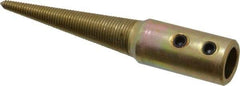 Made in USA - Buffing Wheel Buffing Spindle - 1/2" ID x 3/4" OD, Right Hand Thread - Exact Industrial Supply