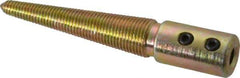 Made in USA - Buffing Wheel Buffing Spindle - 1/4" ID x 5/8" OD, Left Hand Thread - Exact Industrial Supply