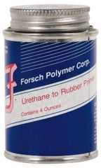 Forsch Polymer Corp - 4 Fluid Ounce, Clear Adhesive Primer - For Use with Rubber - Exact Industrial Supply