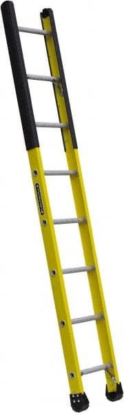 Louisville - 12' High, Type IAA Rating, Fiberglass Ladder - Exact Industrial Supply