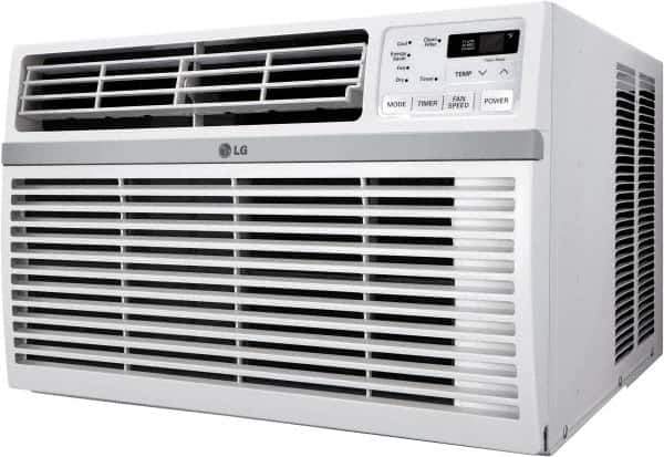 LG Electronics - 17,500/18,000 BTU, 208/230 Volt Window Air Conditioner - 7.5 Amp Rating, 26" Wide x 28-1/8" Deep x 17" High - Exact Industrial Supply