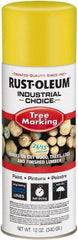 Rust-Oleum - 12 fl oz Yellow Marking Paint - 300' Coverage, Modified Alkyd Formula, >500 gL VOC - Exact Industrial Supply