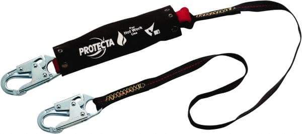 Protecta - Lanyards & Lifelines Type: Shock Absorbing Lanyard Length (Feet): 6.00 - Exact Industrial Supply