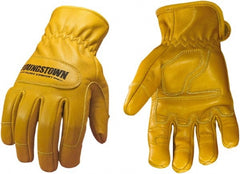 Size XL, Leather or Synthetic Leather, Arc Flash Gloves Unlined, 23 cal/Sq cm Max Arc Protection, HRC 3, ANSI Cut Level 2, ASTM F2675