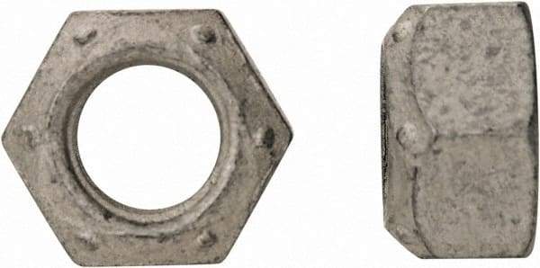 Bowmalloy - 7/16-20 Grade 9 Steel Hex Lock Nut - 11/16" Width Across Flats, Bowma-Guard Finish - Exact Industrial Supply