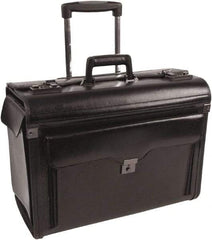 Bond Street - 14-1/4" x 11-1/4" Black Laptop Case - Use with Laptop, Tablets, iPads, File Folders - Exact Industrial Supply