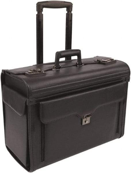 Buxton - 20" Wide x 17" High, Laptop/Tablet Case - Black, Koskin - Exact Industrial Supply