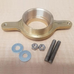 Waterless - Urinals & Accessories Type: Waterless Urinal Flange Color: Brass - Exact Industrial Supply