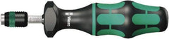 Wera - 1 Piece, 0.3 to 1 N/m, Adjustable Torque Limiting Screwdriver - 0.025" Drive - Exact Industrial Supply