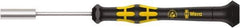Wera - 5mm Solid Shaft ESD Nutdriver - Ergonomic Handle, 157mm OAL - Exact Industrial Supply