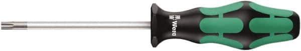 Wera - T30 Torx Driver - 300mm Blade Length, Ergonomic Handle - Exact Industrial Supply