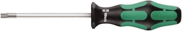Wera - T27 Torx Driver - 300mm Blade Length, Ergonomic Handle - Exact Industrial Supply