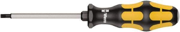 Wera - T30 Torx Driver - 150mm Blade Length, Ergonomic Handle - Exact Industrial Supply