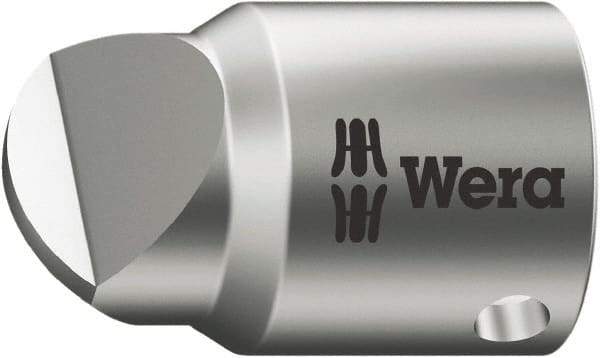 Wera - 1/4" Drive, #10 Point, Standard Slotted Screwdriver Socket - #10 Point - Exact Industrial Supply
