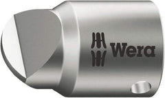 Wera - 1/4" Drive, #10 Point, Standard Slotted Screwdriver Socket - #10 Point - Exact Industrial Supply