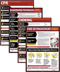 ComplyRight - Regulatory Compliance General Safety & Accident Prevention Training Kit - English, 18" Wide x 24" High - Exact Industrial Supply