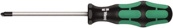 Wera - 3-1/8" Blade Length Tri-Point Screwdriver - Exact Industrial Supply