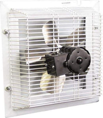 Schaefer Ventilation Equipment - Shutters Fan Size: 12 (Inch) Opening Height: 12-5/8 (Inch) - Exact Industrial Supply