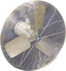 Schaefer Ventilation Equipment - 30" Blade, 1/2 hp, 10,030 CFM, Industrial Circulation Fan - Fan Head Only, 1 Speed - Exact Industrial Supply