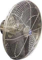 Schaefer Ventilation Equipment - 24" Blade, 1/2 hp, 7,450 CFM, Industrial Circulation Fan - Fan Head Only, 1 Speed - Exact Industrial Supply