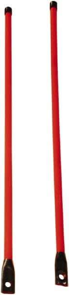 Sweepex - 36" Long x 1" Wide Sweeper Accessory - Polypropylene Bristles, For Use with Pro-Broom Sweeper & Mega Broom Sweeper - Exact Industrial Supply