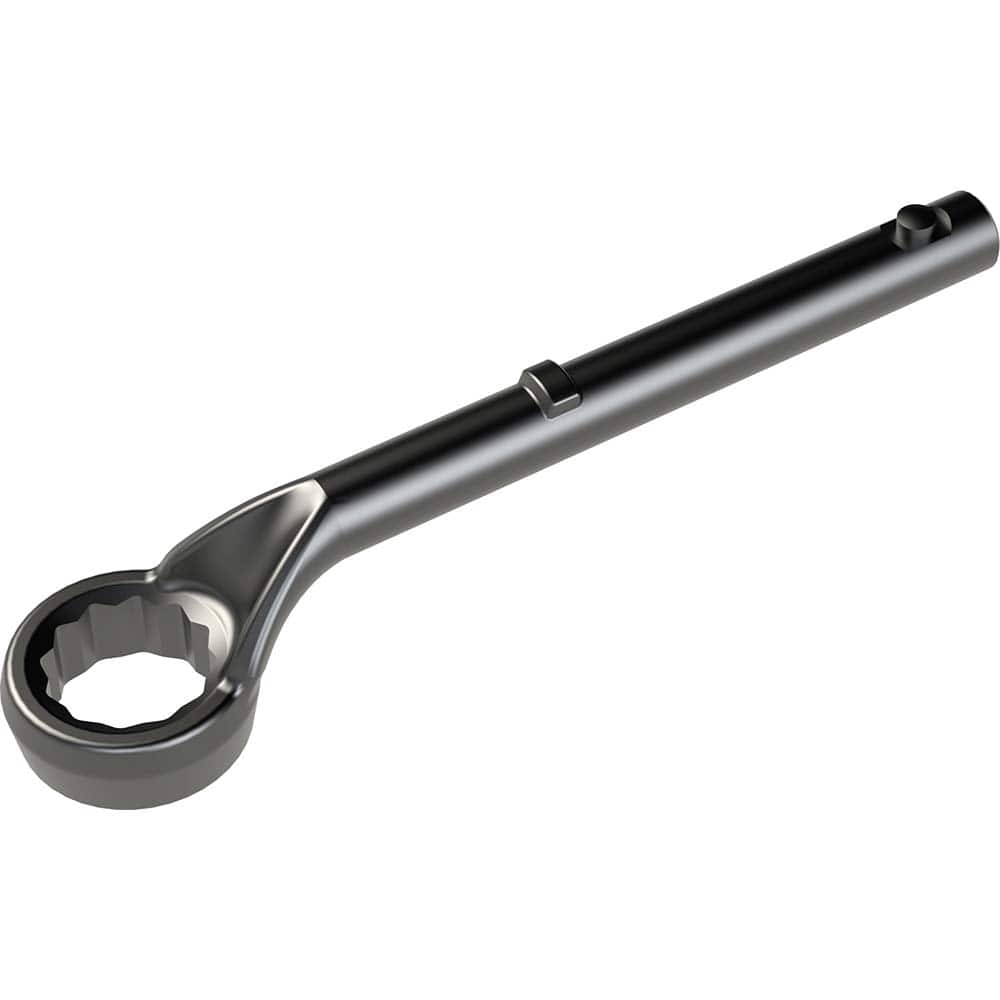 Petol - Box Wrenches; Wrench Type: Offset ; Tool Type: Straight Handle ; Size (Inch): 1-3/4 ; Number of Points: 12 ; Head Type: Single End ; Finish/Coating: Black Oxide - Exact Industrial Supply