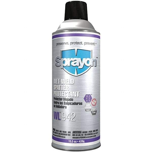Sprayon - Wet Weld Spatter Protectant - 155 oz Aerosol Can - Exact Industrial Supply