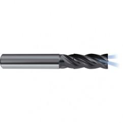 12mm Dia. - 83mm OAL - 4 FL Variable Helix Nano-A Carbide End Mill - Exact Industrial Supply