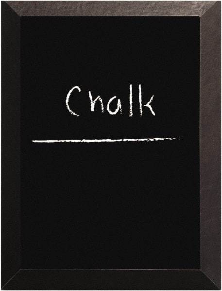 MasterVision - 36" High x 48/0" Wide Chalk Board - Laminate, Includes Mounting Kit - Exact Industrial Supply