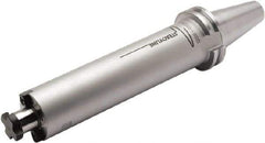 Seco - DIN69871-40 Taper Shank 16mm Pilot Diam Shell Mill Holder - 6.3" Flange to Nose End Projection, 1-1/2" Nose Diam, Through-Spindle & DIN Flange Coolant - Exact Industrial Supply