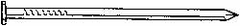 Made in USA - 20D, 6 Gauge, 4" OAL Common Nails - Smooth Shank, Aluminum - Exact Industrial Supply
