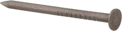 Made in USA - 3D, 14 Gauge, 1-1/4" OAL Common Nails - Smooth Shank, 18-8 Stainless Steel - Exact Industrial Supply