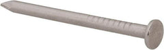 Made in USA - 4D, 14 Gauge, 1-1/2" OAL Common Nails - Smooth Shank, T304 Stainless Steel - Exact Industrial Supply