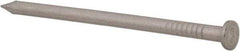 Made in USA - 8D, 10 Gauge, 2-1/2" OAL Common Nails - Smooth Shank, T304 Stainless Steel - Exact Industrial Supply