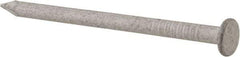 Made in USA - 6D, #11, 2" OAL Common Nails - Smooth Shank, Aluminum - Exact Industrial Supply