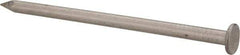 Made in USA - 10D, 9 Gauge, 3" OAL Common Nails - Smooth Shank, Aluminum - Exact Industrial Supply