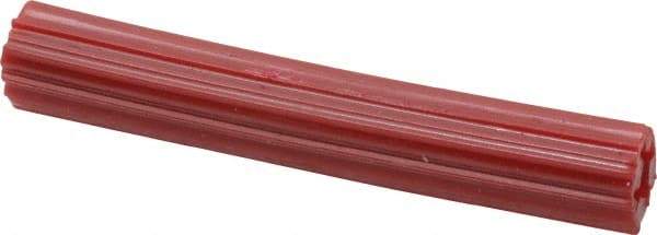 Value Collection - 15/64" Diam, 15/64" Drill, 1-1/2" OAL, Plug Concrete Anchor - Plastic - Exact Industrial Supply