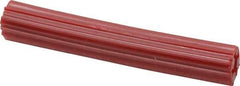 Value Collection - 15/64" Diam, 15/64" Drill, 1-1/2" OAL, Plug Concrete Anchor - Plastic - Exact Industrial Supply