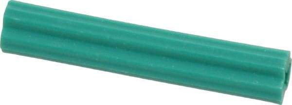 Value Collection - 1/4" Diam, 1/4" Drill, 1-1/2" OAL, Plug Concrete Anchor - Plastic - Exact Industrial Supply