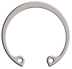 Rotor Clip - 0.062" Thick, Stainless Steel Snap Internal Retaining Ring - 0.068" Groove Width, 0.05" Groove Depth, 1.725" Groove Diam, Grade 15-7 Grade 632 - Exact Industrial Supply