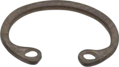 Rotor Clip - 0.025" Thick, Stainless Steel Snap Internal Retaining Ring - 0.029" Groove Width, 0.011" Groove Depth, 0.397" Groove Diam, Grade 15-7 Grade 632 - Exact Industrial Supply