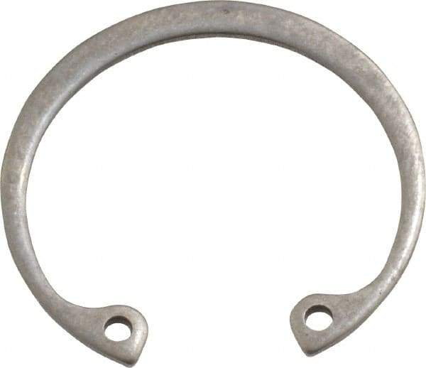 Rotor Clip - 0.042" Thick, Stainless Steel Snap Internal Retaining Ring - 0.046" Groove Width, 0.033" Groove Depth, 1.066" Groove Diam, Grade 15-7 Grade 632 - Exact Industrial Supply