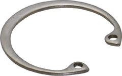 Rotor Clip - 0.05" Thick, Stainless Steel Snap Internal Retaining Ring - 0.056" Groove Width, 0.036" Groove Depth, 1.197" Groove Diam, Grade 15-7 Grade 632 - Exact Industrial Supply