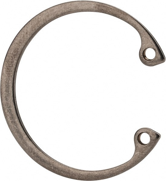 Rotor Clip - 0.777" Bore Diam, Stainless Steel Internal Snap Retaining Ring - Exact Industrial Supply